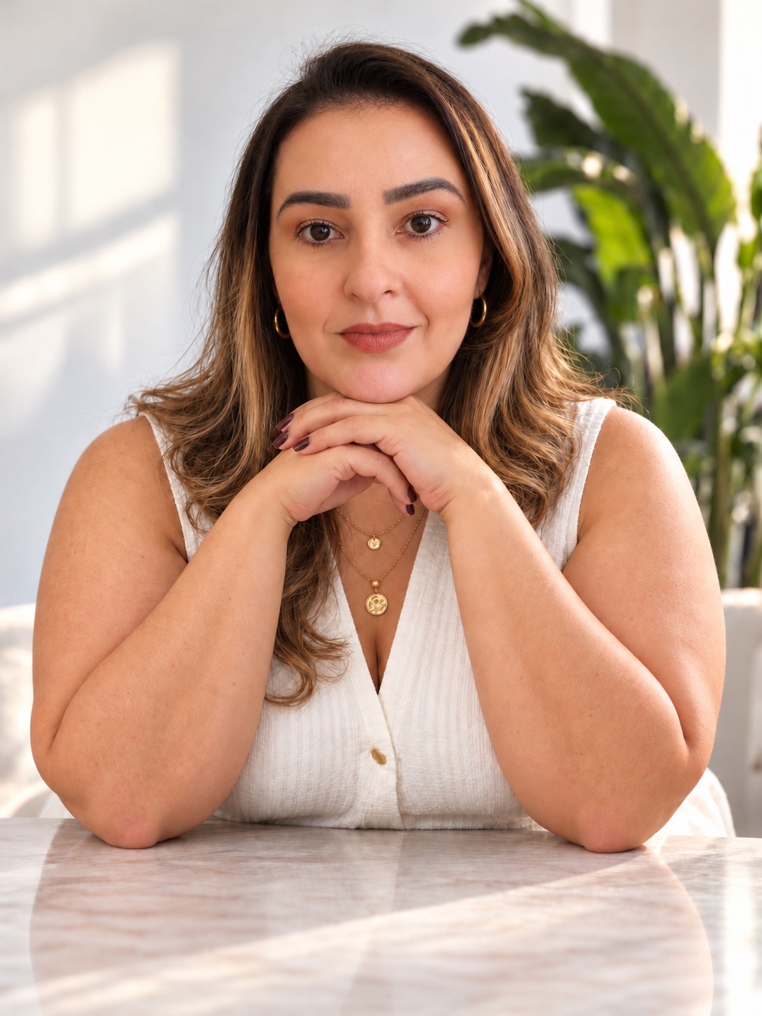 Retrato profissional de Tatiane Rusciolelli